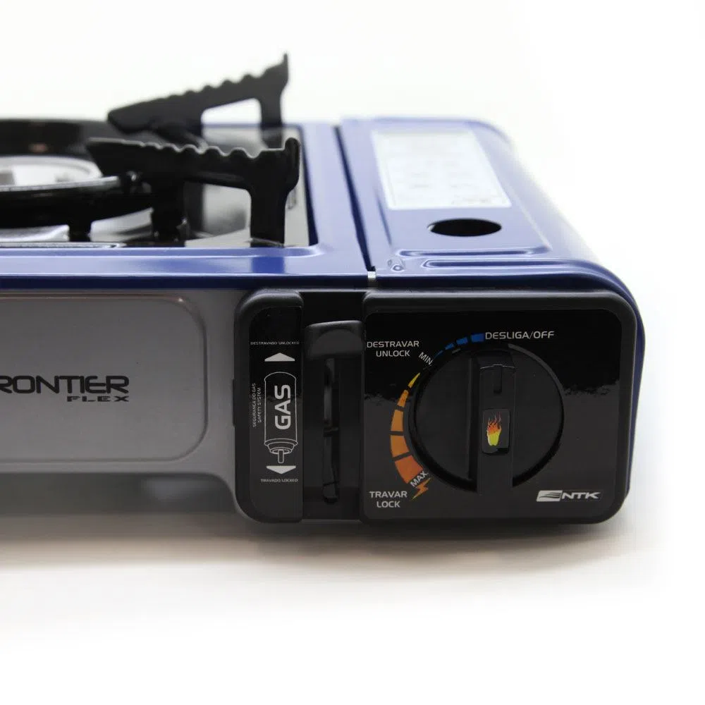 Fogareiro Azul de Mesa Frontier com Maleta Nautika